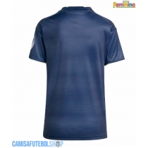 Camisa de time de futebol Real Madrid Replicas 2º Equipamento Feminina 2025-26 Manga Curta